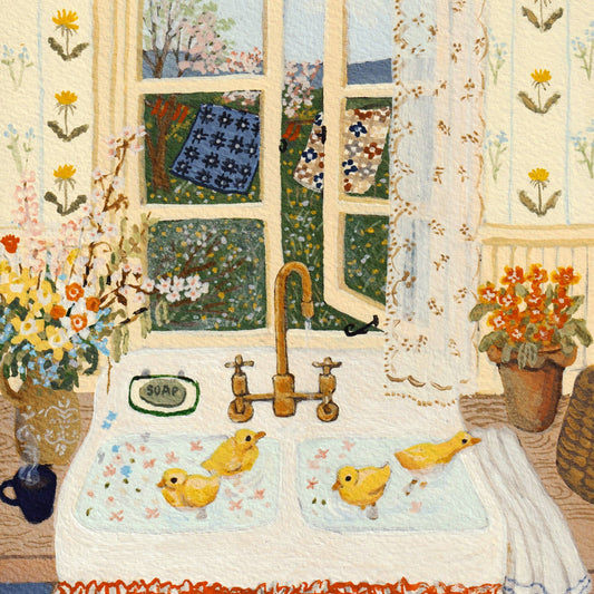 Forget-Me-Not Spring Art Print