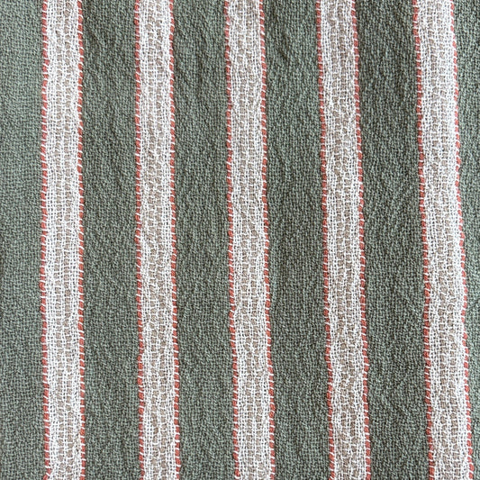 Cotton Striped Tea Towel