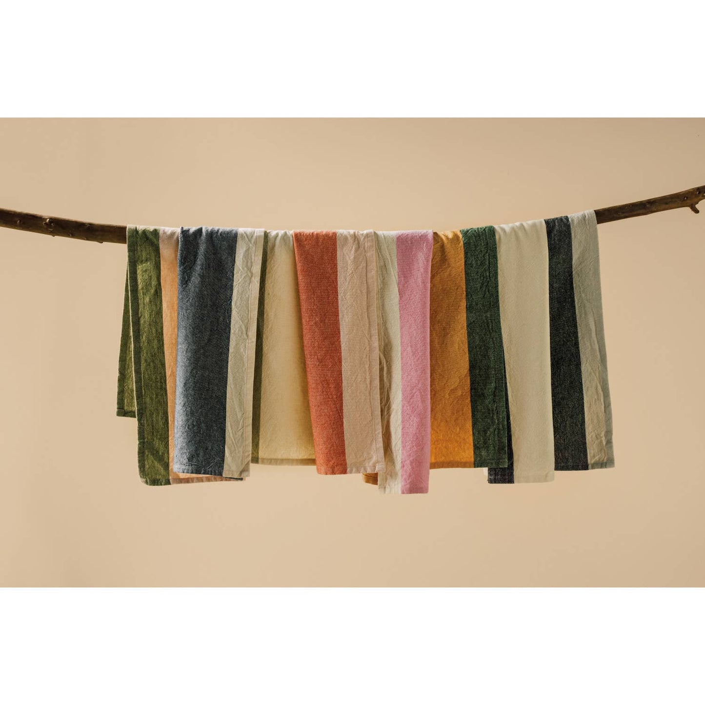 Refract Stripe Dish Towels -  S/2