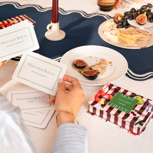 Most Likely Dinner Party Playing Cards