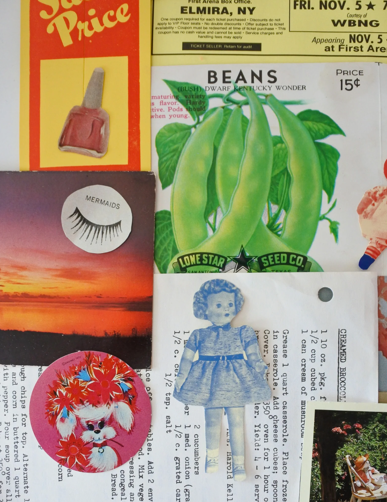 Vintage *Mystery* Collage Kit