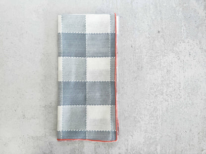 Check Cloth Napkins - S/4