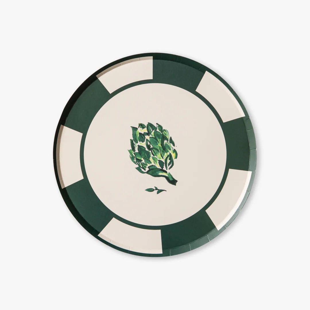 Cabana Appetizer Plates - Artichoke