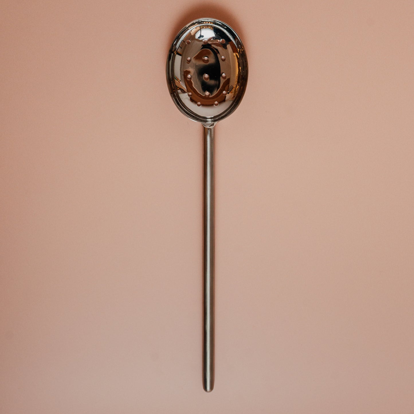 SIMPLE METAL SLOTTED SPOON