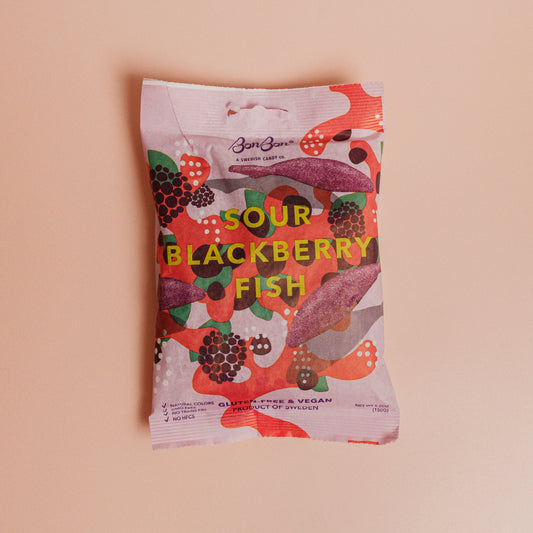BonBon Sour Blackberry Fish