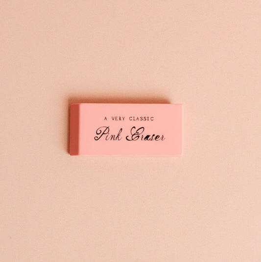A Very Classic Pink Eraser