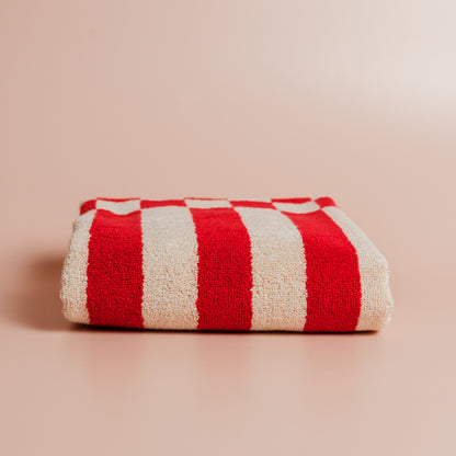 Red Clubhouse Towel