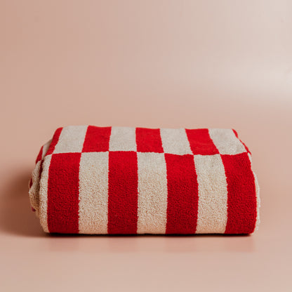 Red Clubhouse Towel