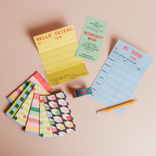 Top Secret Friendship Notes