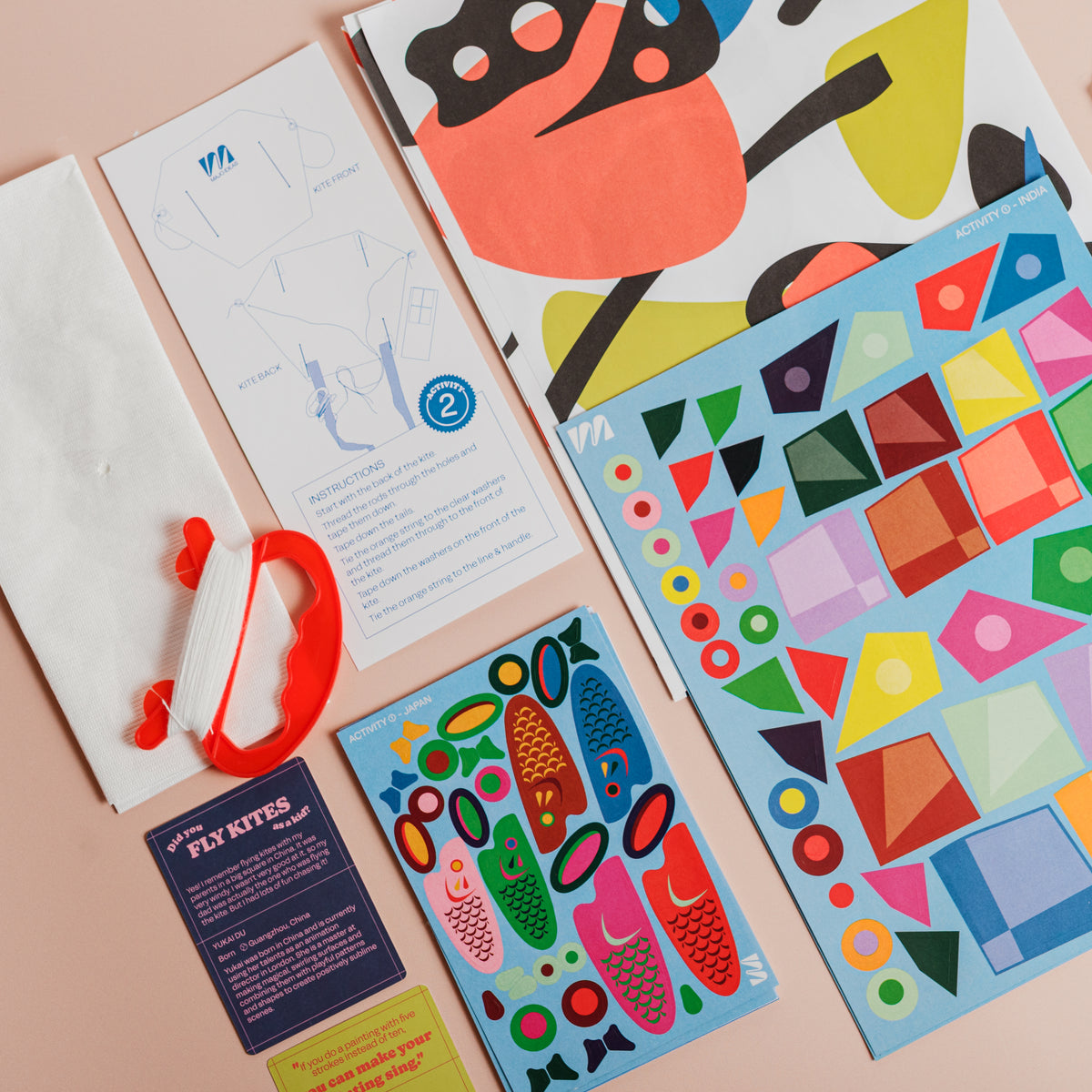 KITES Sticker Based Art Pack