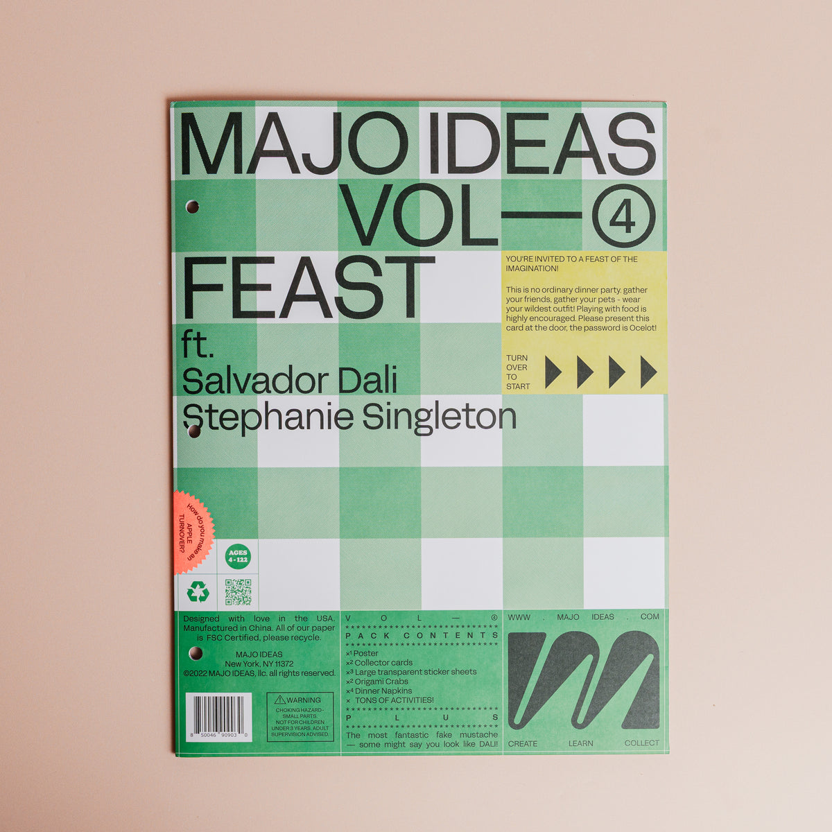 FEAST Sticker Based Art Pack