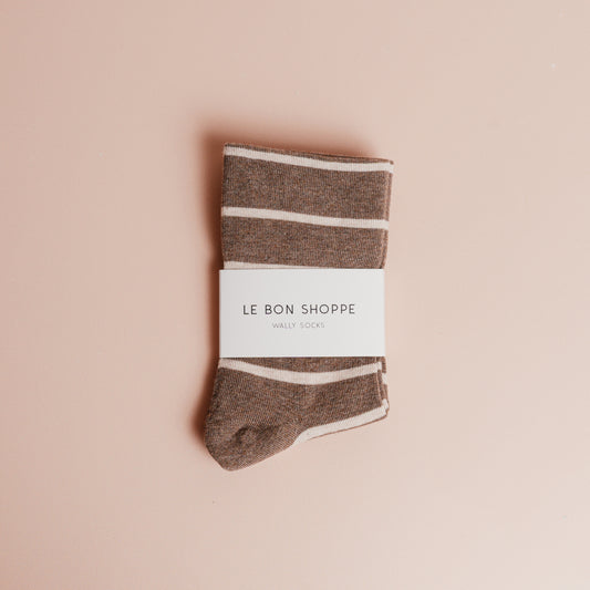 Wally Socks: MOCHA
