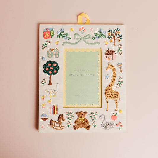 Storybook Embroidered Picture Frame