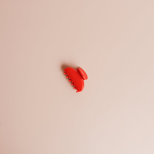 Cherry Red Hair Claw Clip |2" Small