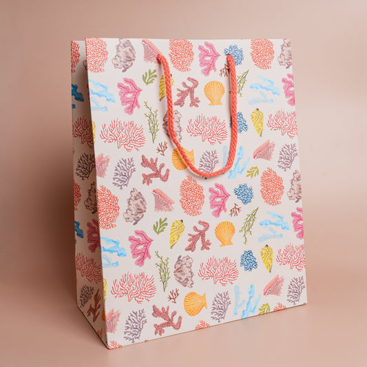 Corals gift bag
