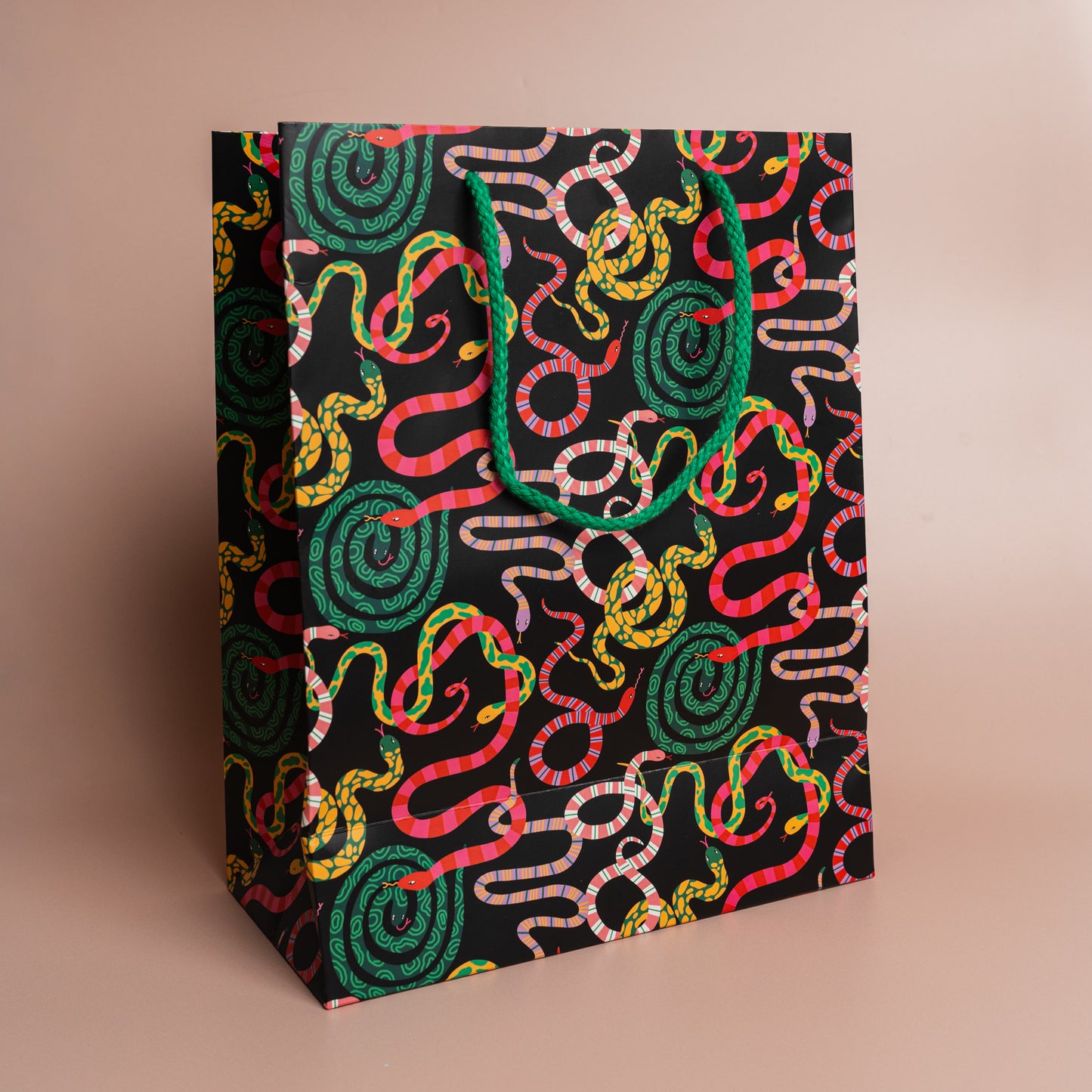 Vibrant Snakes gift bag