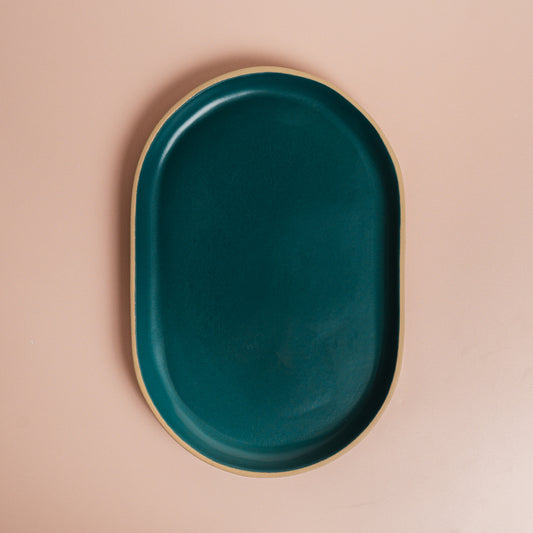 Large Ceramic Serving Tray