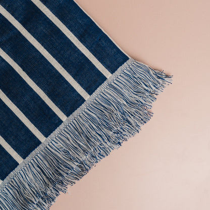 Koko Driftweave Turkish Towel - Navy