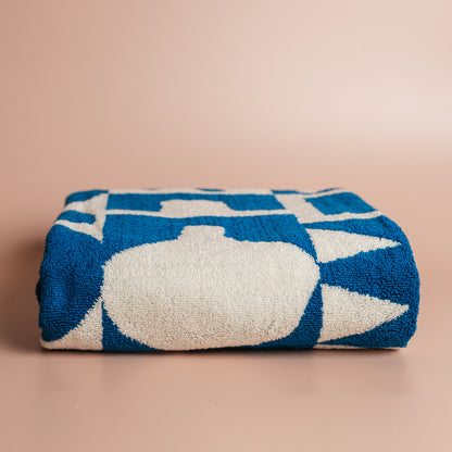 Upton Bath Towel - Navy