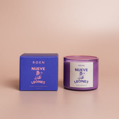 Nueve Leones Candle