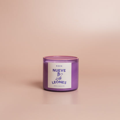 Nueve Leones Candle