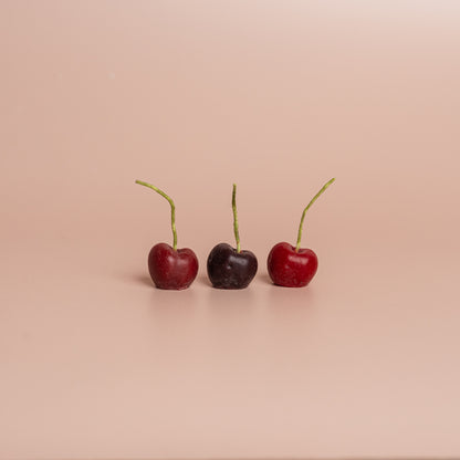 Dark Cherry Beeswax Birthday Candles