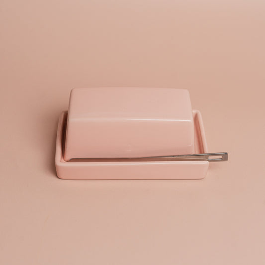Butter Dish - Pink