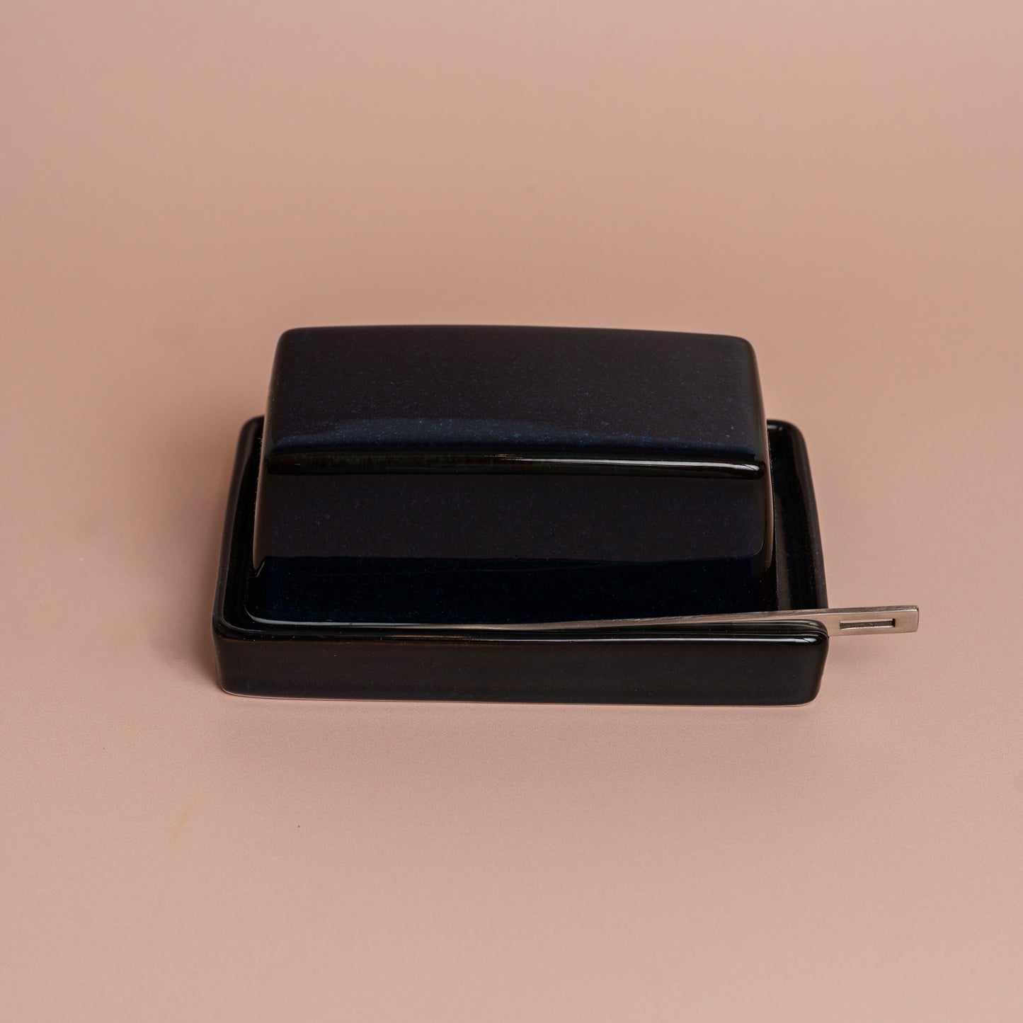 Butter Dish - Blue Jeans