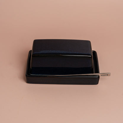 Butter Dish - Blue Jeans