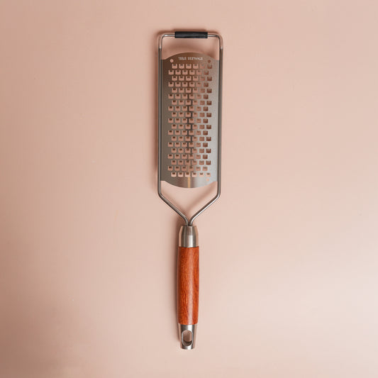 Cheese Grater with Walnut Wood Handle