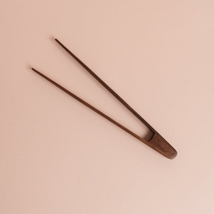 Walnut Wood Tongs