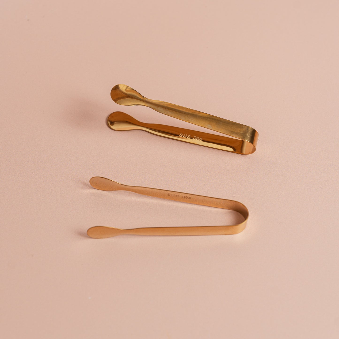 Gold Ice Tongs