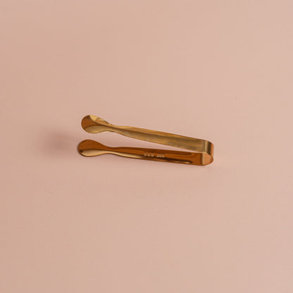 Gold Ice Tongs