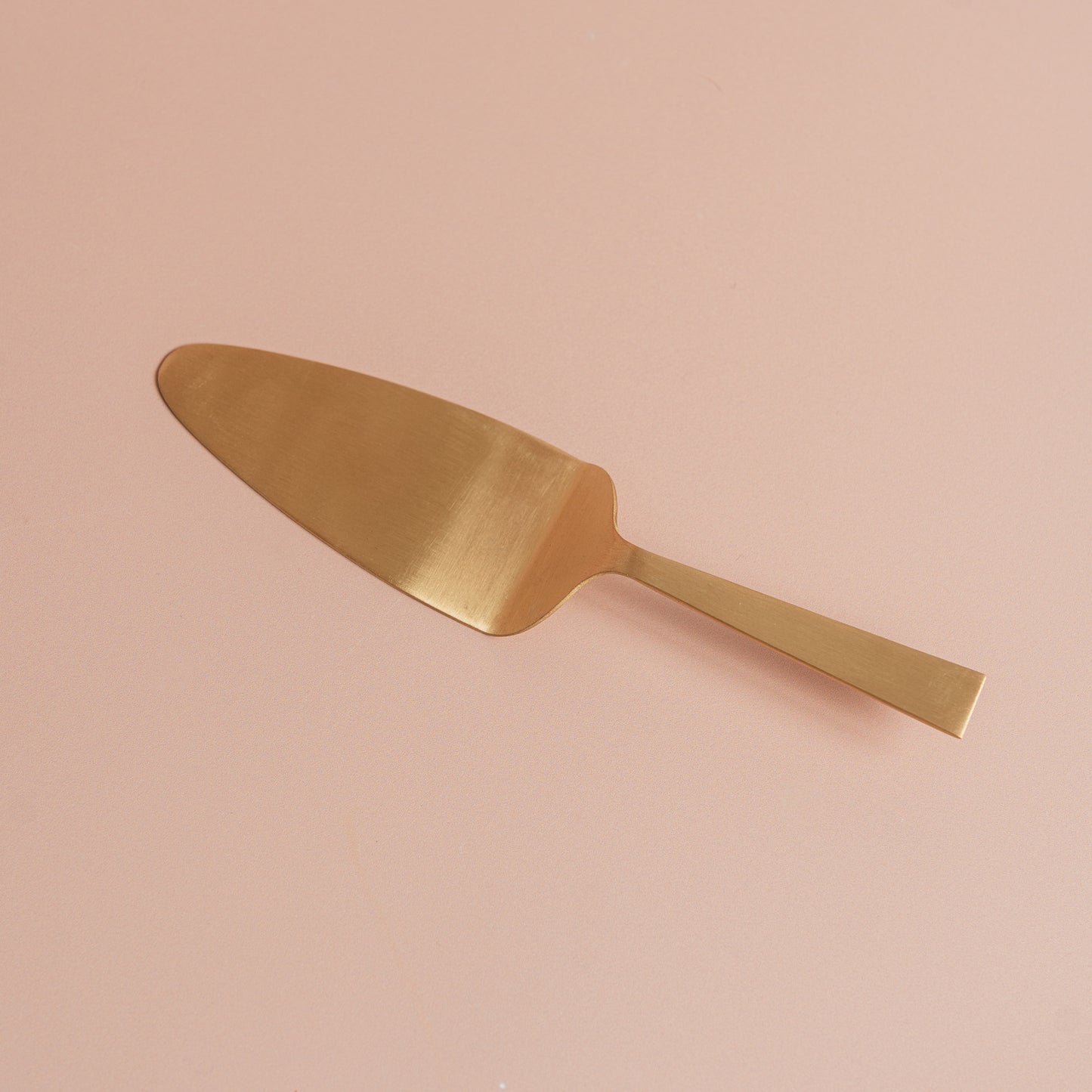 Brass Gold Cake Server