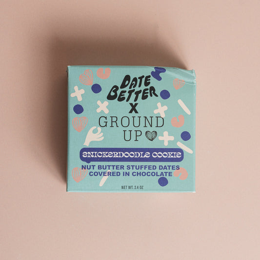 Chocolate Covered Dates - Snickerdoodle Cookie