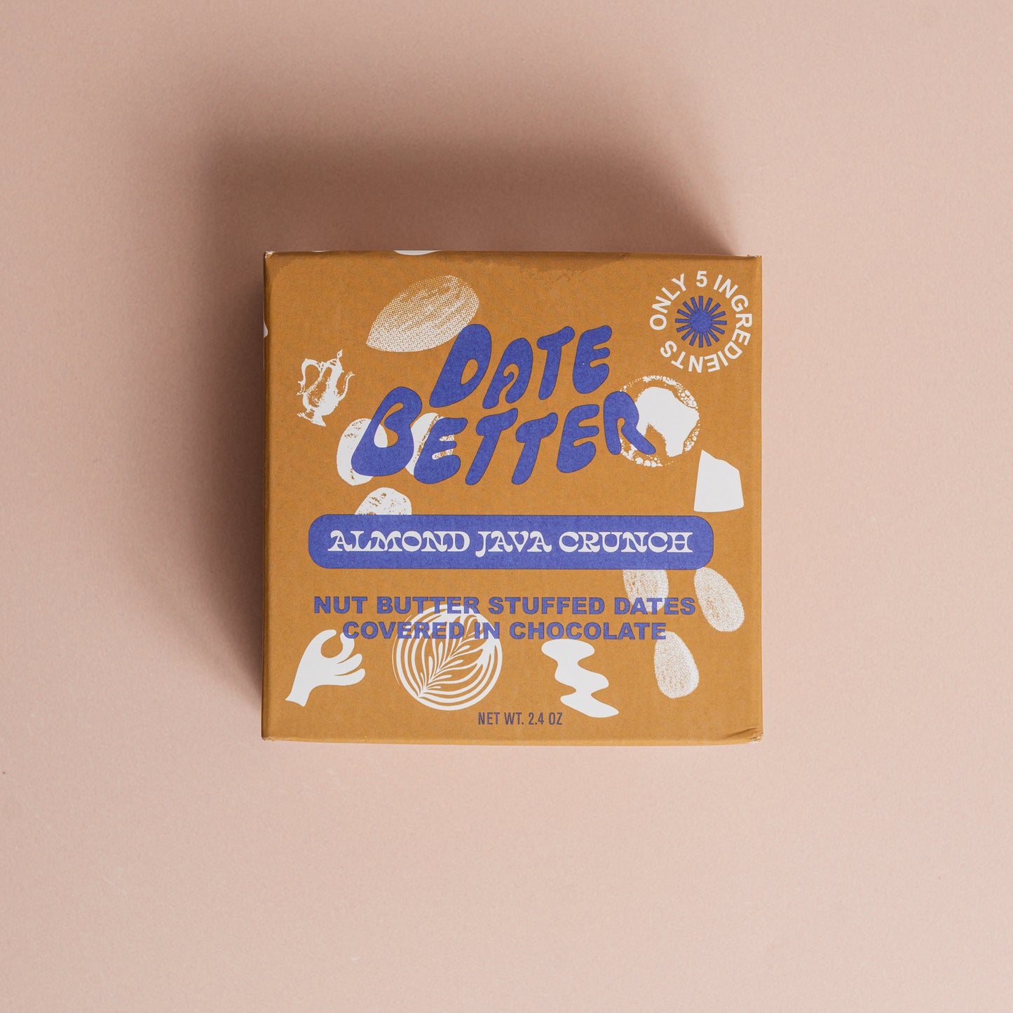 Chocolate Covered Dates - Almond Java Crunch