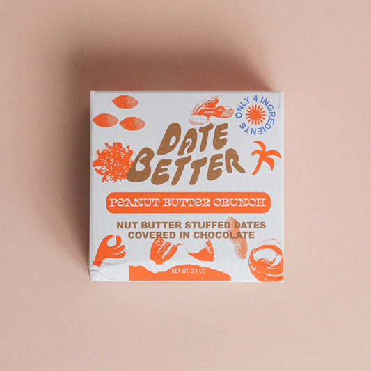 Chocolate Covered Dates - Peanut Butter Crunch