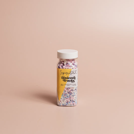 Dye-Free Unicorn Tracks Sprinkles
