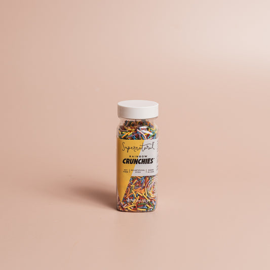 Dye-Free Rainbow Crunchies Sprinkles
