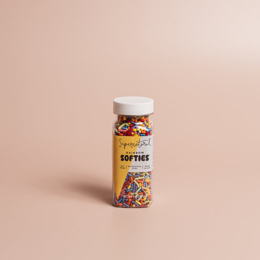 Dye-Free Rainbow Softies Sprinkles