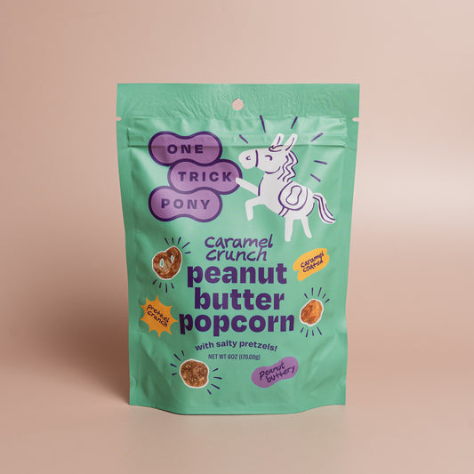 Caramel Crunch Peanut Butter Popcorn