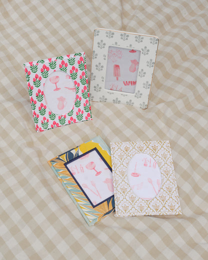Blockprint Picture Frame