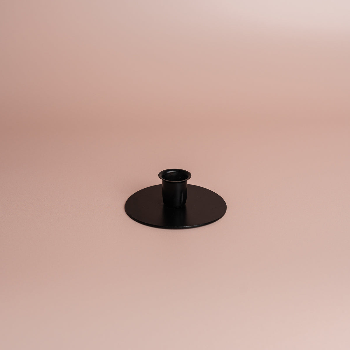 Iron Manor Candlestick Holder