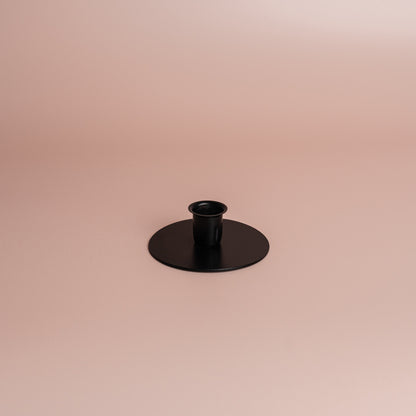 Iron Manor Candlestick Holder