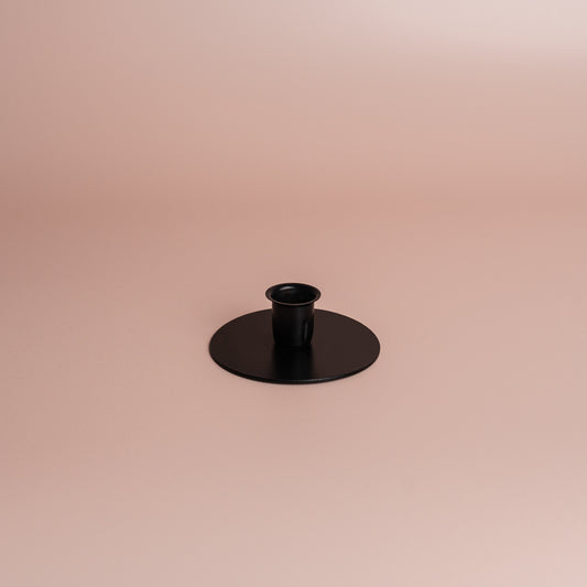 Iron Manor Candlestick Holder