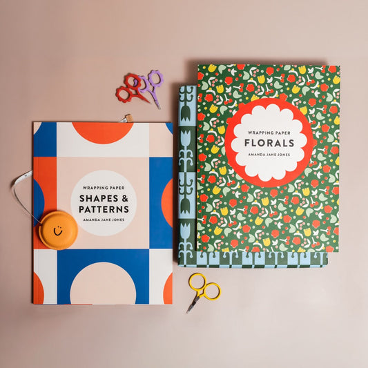 Amanda Jane Jones Wrapping Paper: Florals