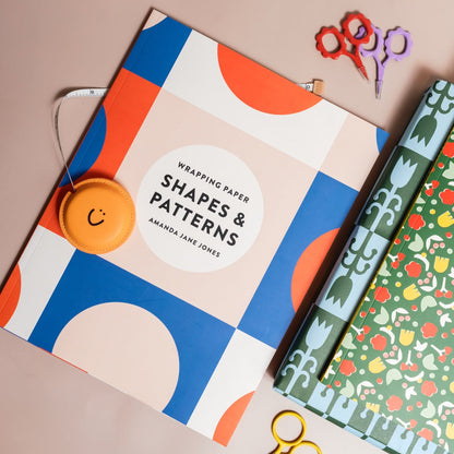 Amanda Jane Jones Wrapping Paper: Shapes and Patterns