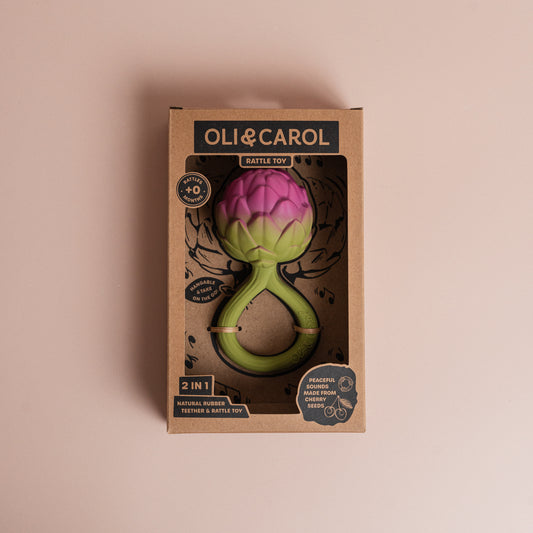 Artichoke Rattle Toy