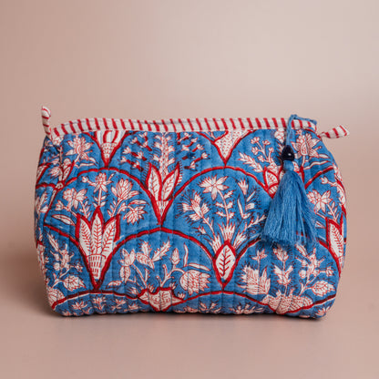 Blue Arch Toiletry Bag