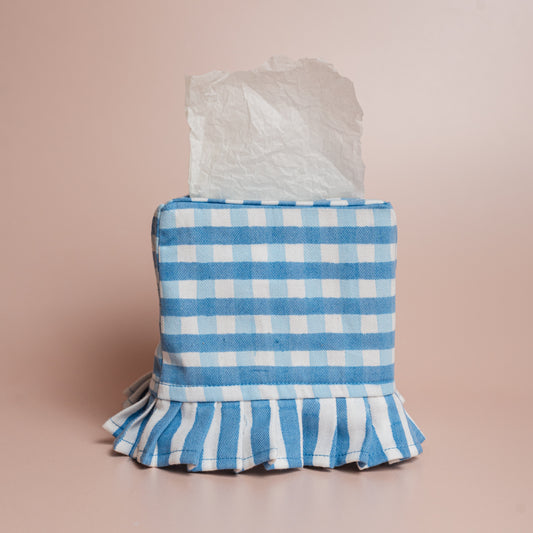 Ruffle Tissue Box Cover